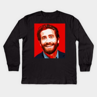 jake gyllenhaal Kids Long Sleeve T-Shirt